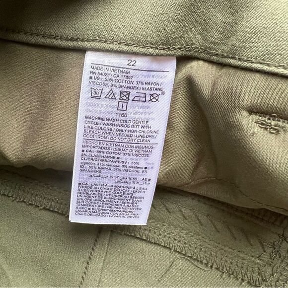 Old Navy High Rise Pixie Ankle Pants NEW Plus Size 22 - Picture 7 of 7